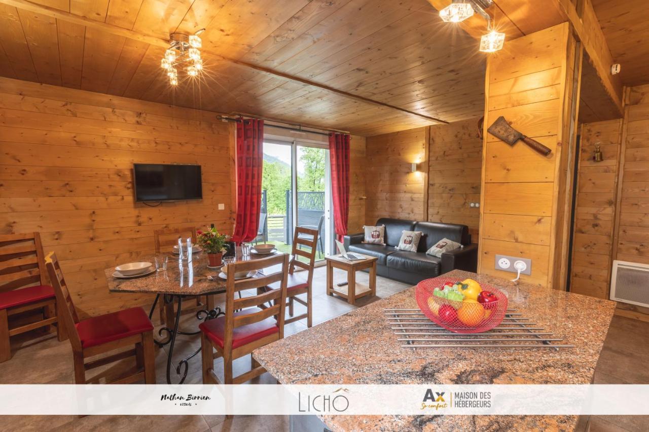Les Balcons Montagnards Apartment Акс-ле-Терм Екстериор снимка